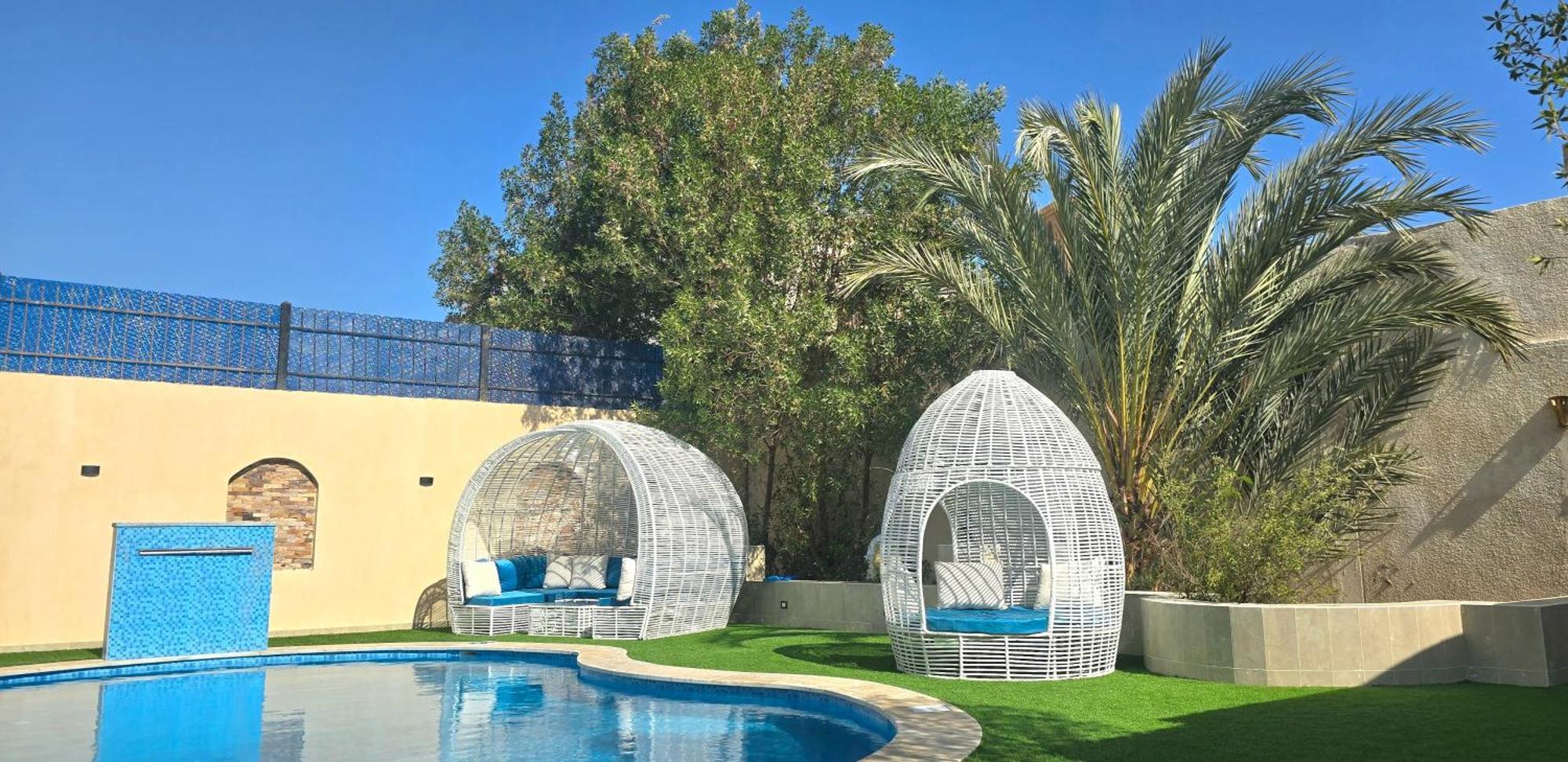 Luxury Royal Blue Family Villa 8Pers Private Pool Hurghada Exteriör bild